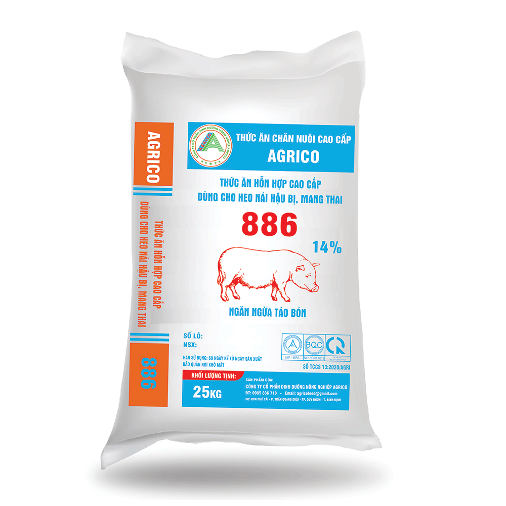 Thức ăn hỗn hợp cao cấp 886