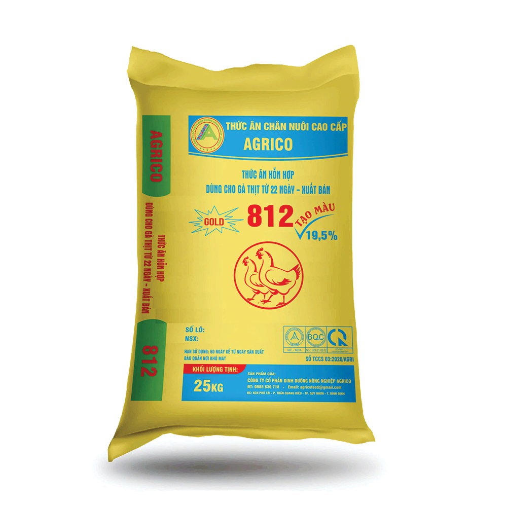 Thức ăn hỗn hợp 812 (Gold)